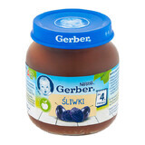 Gerber dessert, prugne, dopo 4 mesi, 125 g