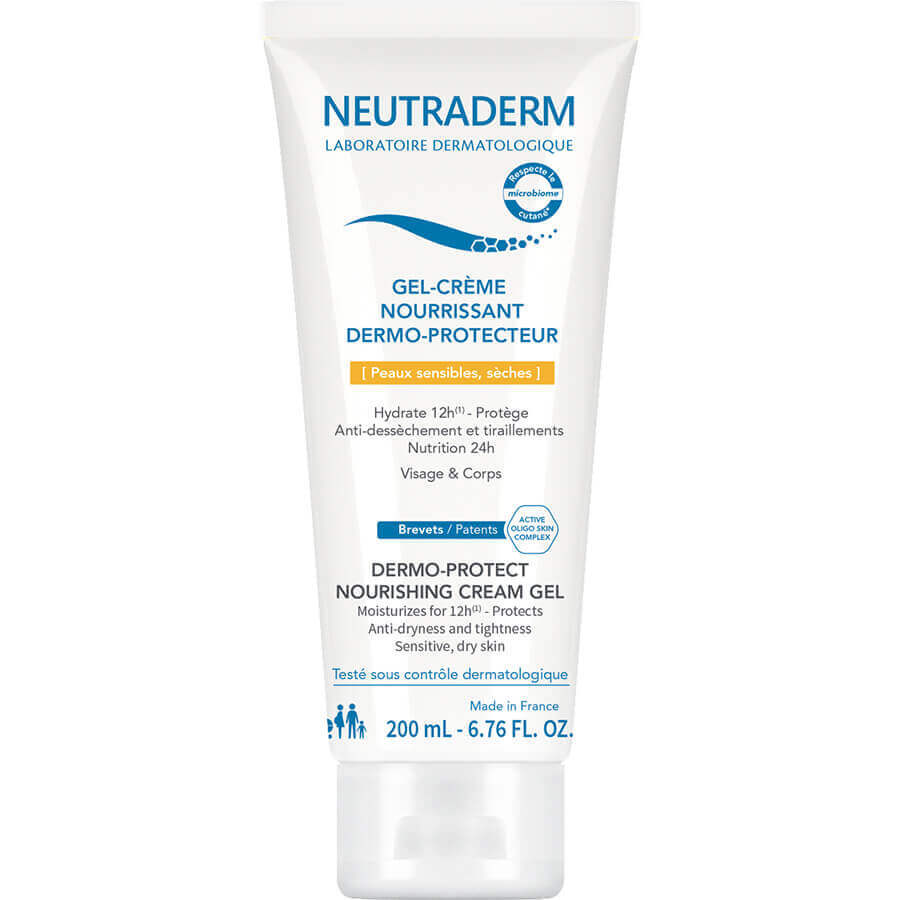 Gel crema nutriente Dermo Protector, 200 ml, Neutraderm