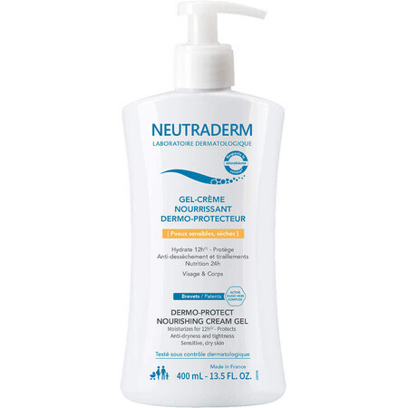 Gel crema nutriente Dermo Protector, 400 ml, Neutraderm