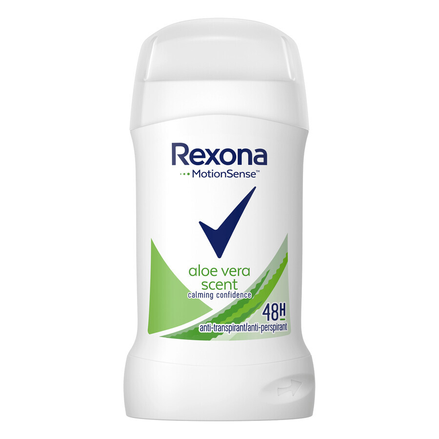 Rexona, stick antitraspirante, Aloe Vera, 40 ml