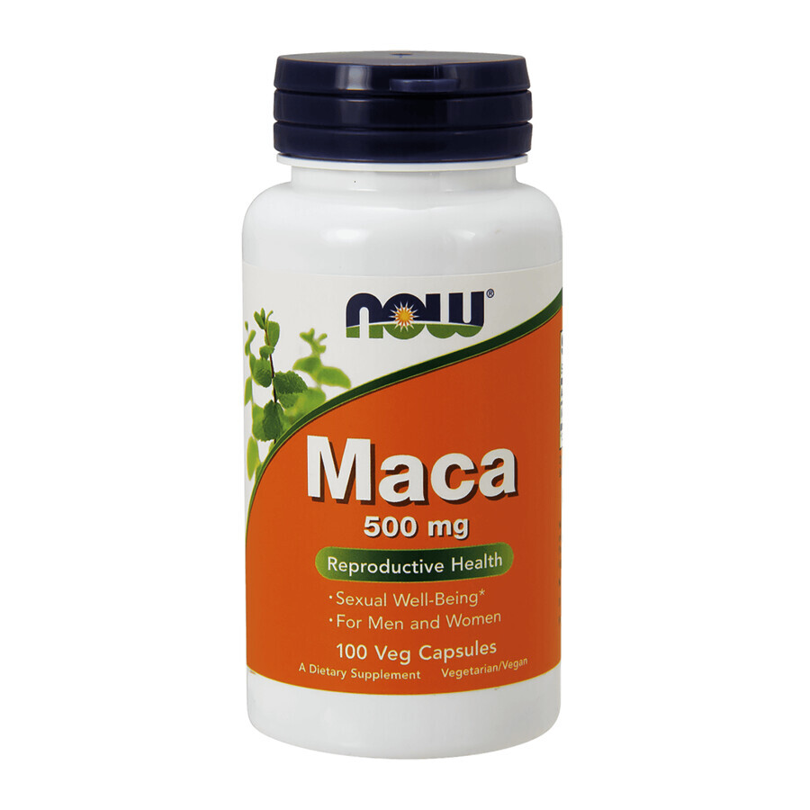 Now Foods Maca, 100 capsule vegetali