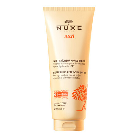 Nuxe Sun, lozione doposole rinfrescante per viso e corpo, 200 ml