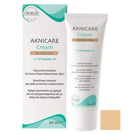 Synchroline, Aknicare Teintee Claire, BB-Creme, 50 ml