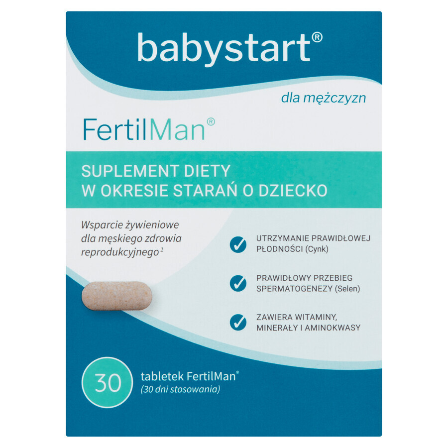 Babystart FertilMan, 30 compresse