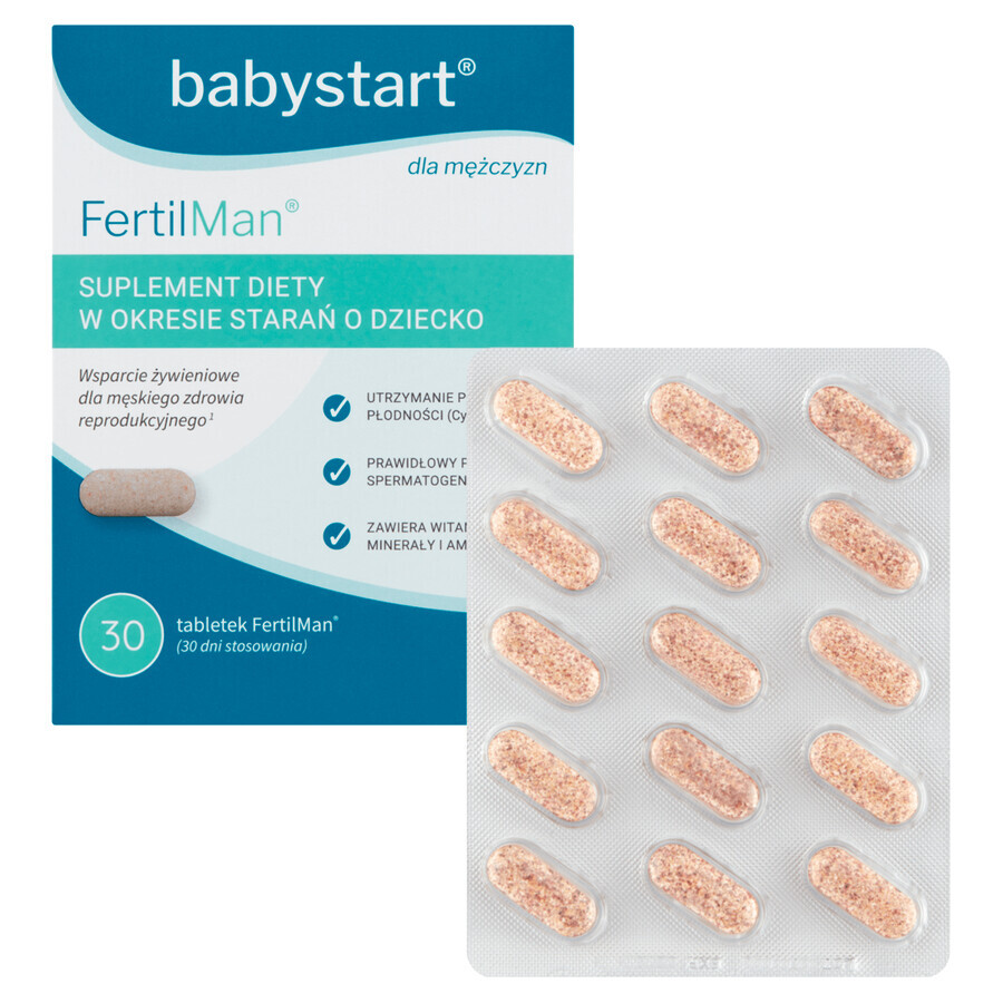 Babystart FertilMan, 30 compresse