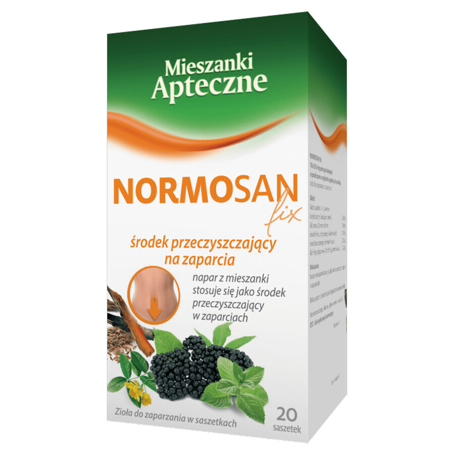 Normosan fix 19,6 mg-29,4 mg, 20 sobres