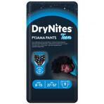 Huggies DryNites, slip notturni per ragazzi, 8-15 anni, 27-57 kg, 9 pezzi