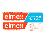 Elmex Against Caries Amine Fluoride Toothpaste 2 x 75ml