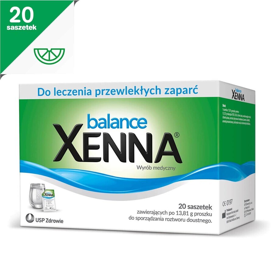 Xenna Balance, polvere per soluzione orale, 20 bustine