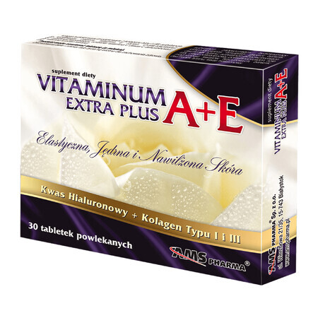 Vitaminum A+E Extra Plus, 30 compresse