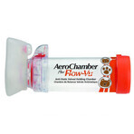 AeroChamber Plus Flow-Vu, cameră de inhalare cu mască pentru sugari, 0-18 luni, Mic, 1 buc