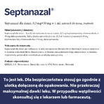 SeptaNazal per bambini (0,5 mg + 50 mg)/ ml, spray nasale, da 2 a 6 anni di età, 10 ml