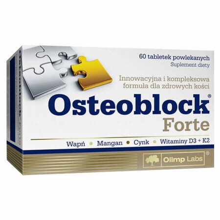 Olimp Osteoblock Forte, 60 comprimidos recubiertos con película