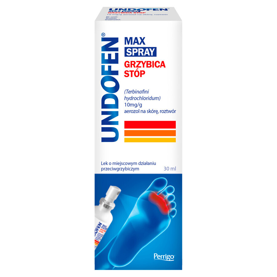 Undofen Max Spray 10 mg/g, huidspray, 30 ml