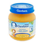 Gerber Zupa, supă de legume cu iepure, după 5 luni, 125 g