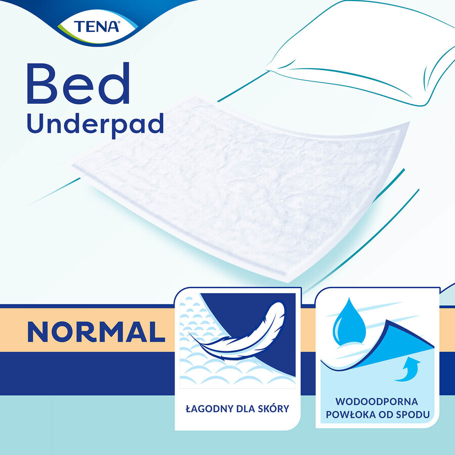 Tena Bed, assorbenti, normali, 60 cm x 90 cm, 5 pezzi