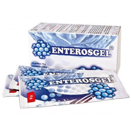 Enterosgel, sospensione orale, 15 g x 10 bustine