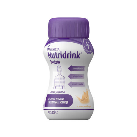 Nutridrink Protein, gusto vaniglia, 4 x 125 ml