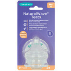 Lansinoh, NaturalWave fopspeen, medium flow, 2 stuks