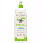 Alphanova Bebe, lozione da bagno per bambini 3in1, 500 ml