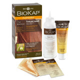 Biokap Nutricolor, hair color, 7.4 chestnut blond, 140 ml