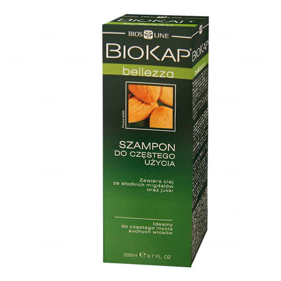 Biokap Bellezza șampon de uz frecvent, 200 ml