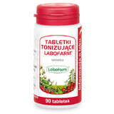 Compresse toniche Labofarm 150 mg + 30 mg + 100 mg + 40 mg, 90 compresse