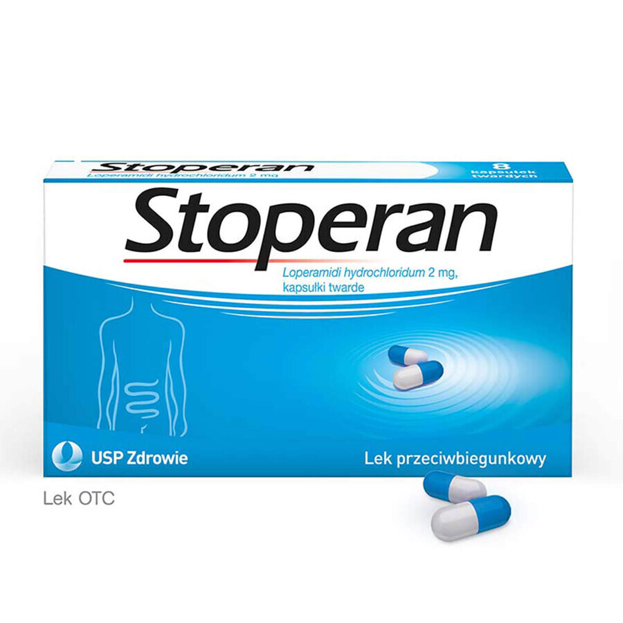 Stoperan 2 mg, 8 capsules