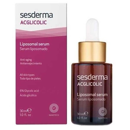 Sesderma Acglicolic, sérum facial à liposomes, 30 ml