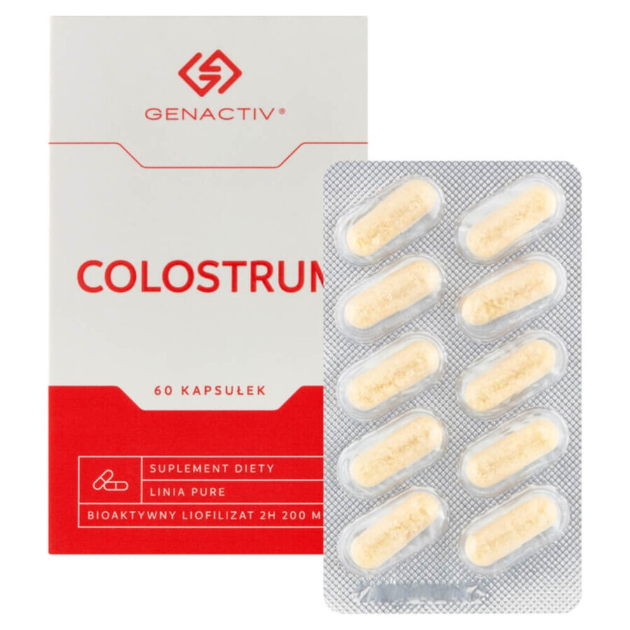 Colostro Genactiv, 60 capsule