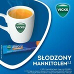 Vicks AntiGrip Zatoki i Katary 650 mg + 16 mg + 4 mg, granuli per soluzione orale, 10 bustine