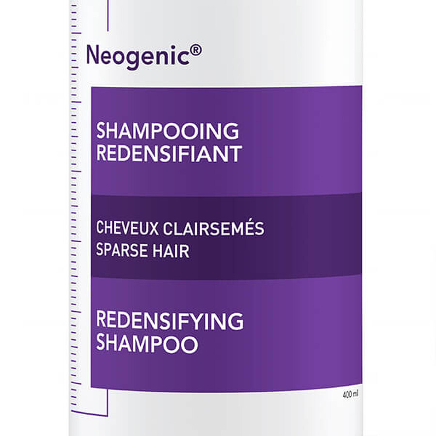 Vichy Dercos Neogenic, shampoo per capelli che ripristina la densità, 400 ml