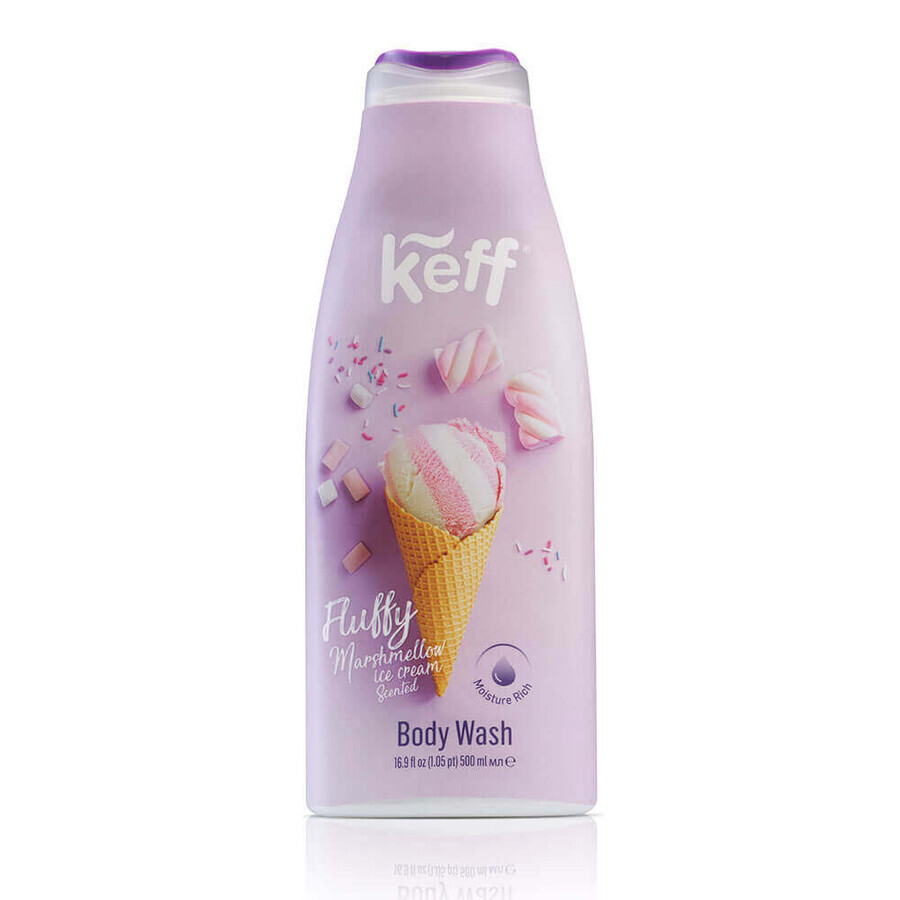 Gel doccia Marshmallow Keff, 500 ml, Sano