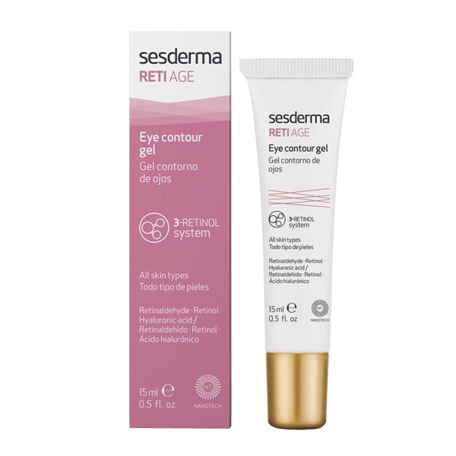 Sesderma Reti-Age, gel-cream for eyes and eye contour, 15 ml