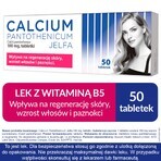 Calcium Pantothenicum Jelfa 100 mg, 50 tablets