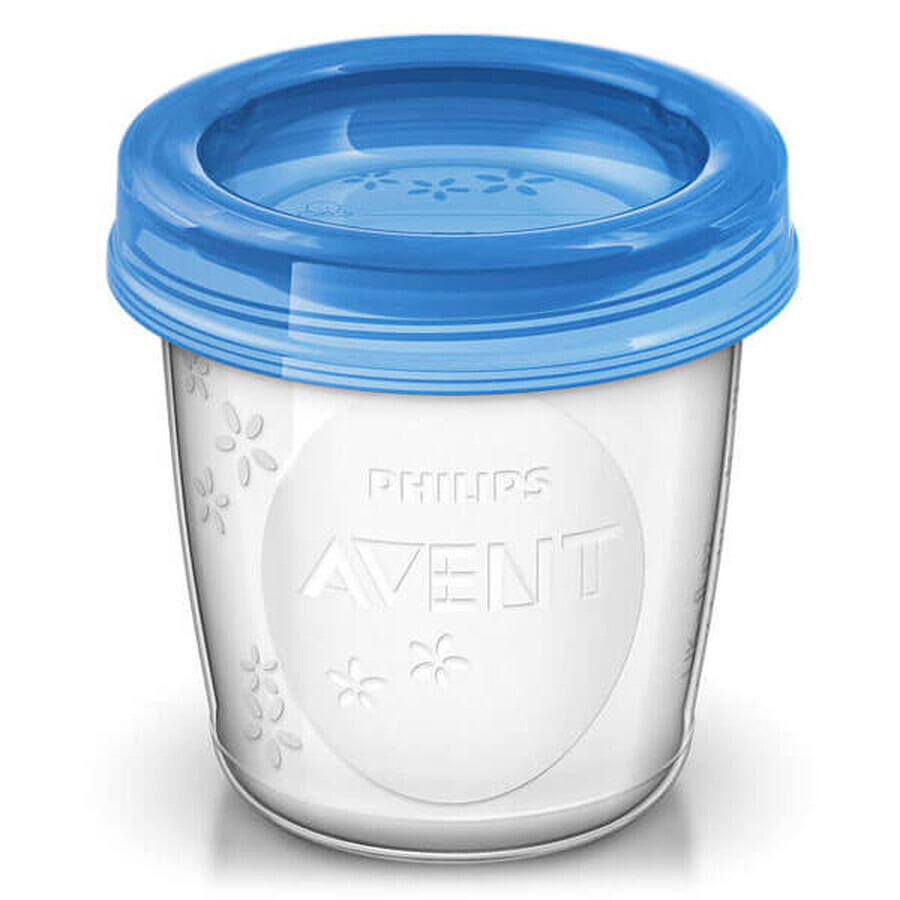 Avent, recipiente pentru lapte matern, SCF618/ 10, 10 x 180 ml