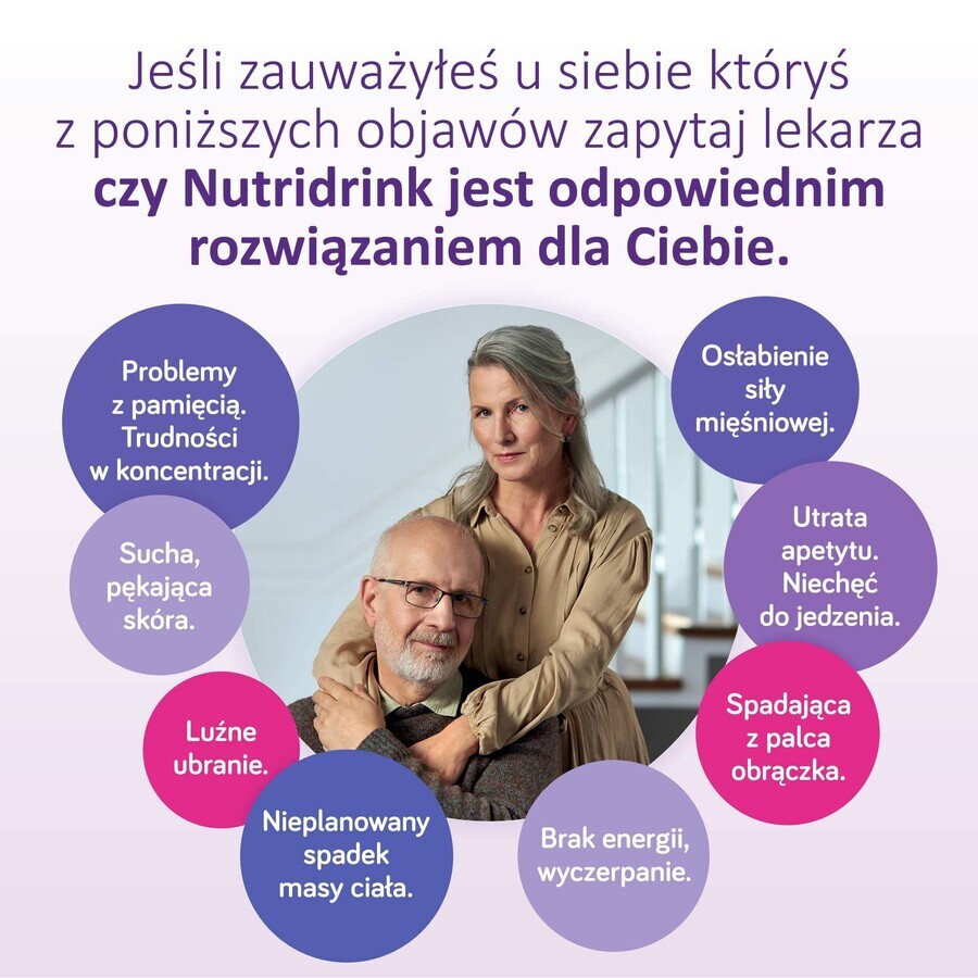 Nutridrink, préparation nutritionnelle, goût neutre, 4 x 125 ml