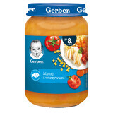 Gerber Dinner, pollock con verdure, dopo 8 mesi, 190 g