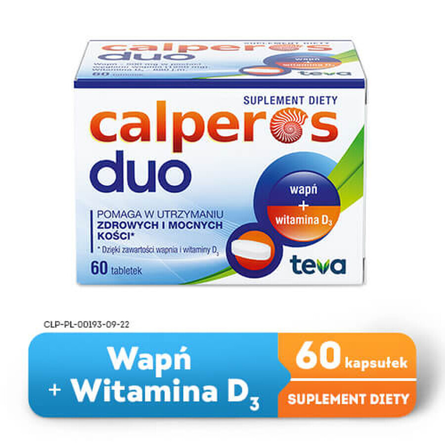 Calperos Duo, 60 tablets