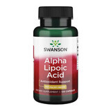 Swanson Alpha Lipoic Acid, Alpha Lipoic Acid 100mg, 120 Capsules