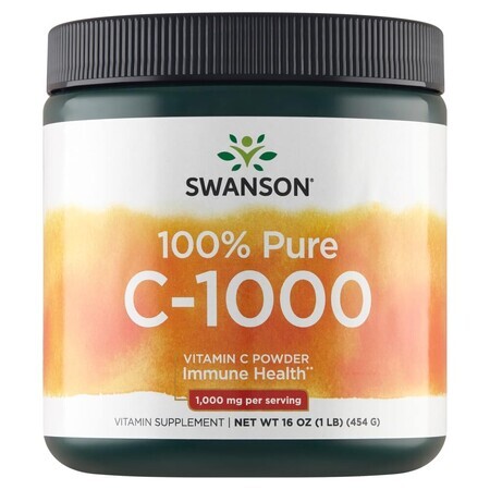 Swanson C, Vitamin C 1000 mg, 454 g