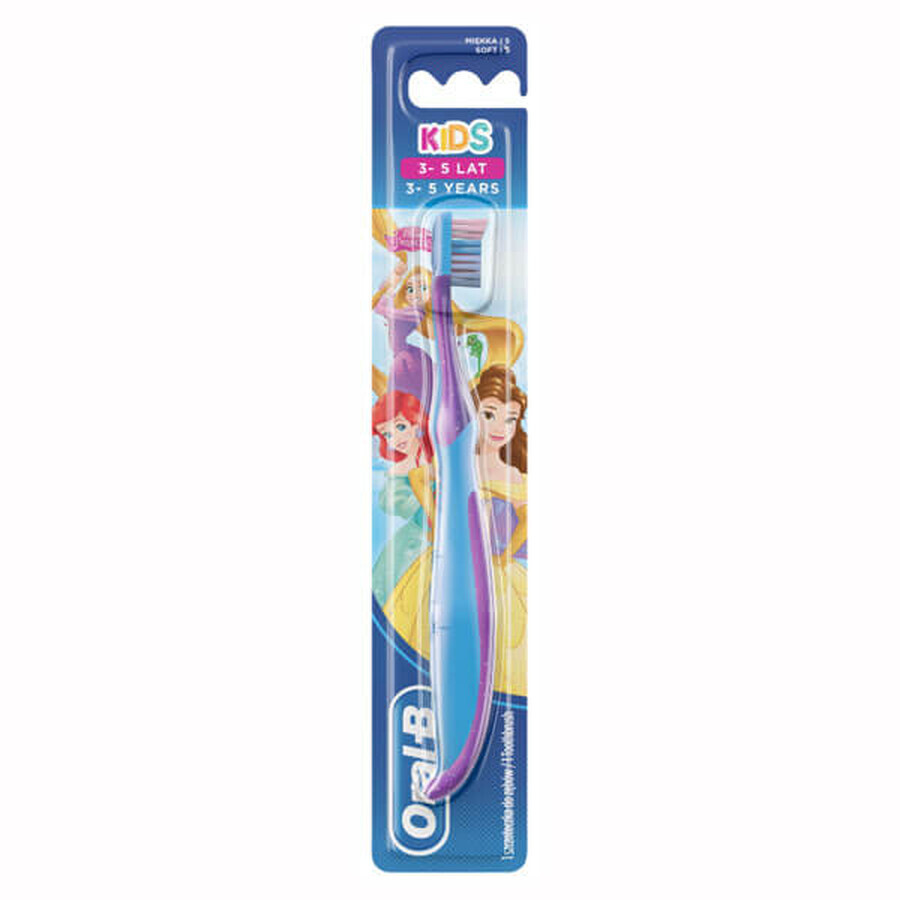 Oral-B Kids, kindertandenborstel, 3-5 jaar, zacht, 1 stuk