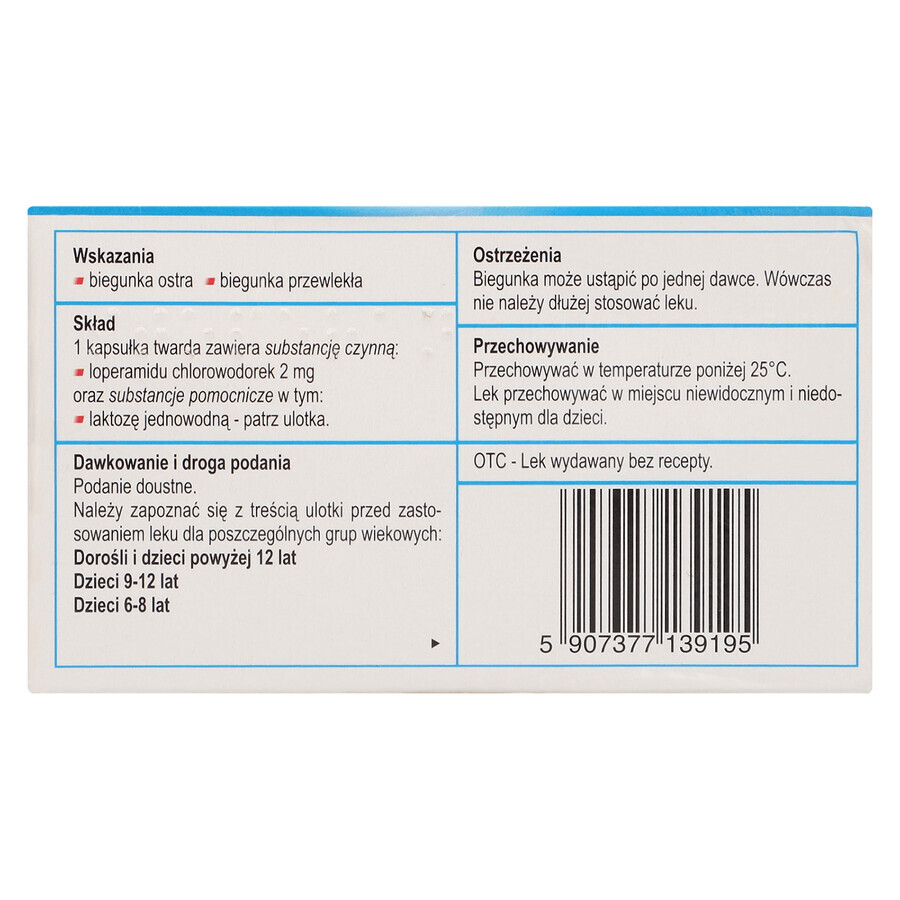 Stoperan 2 mg, 18 capsules