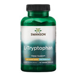 Swanson L-Tryptophane TryptoPure, L-tryptophane 500 mg, 90 gélules végétales