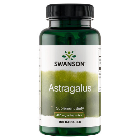  Full Spectrum Astragalus Root, 100 capsule, Swanson