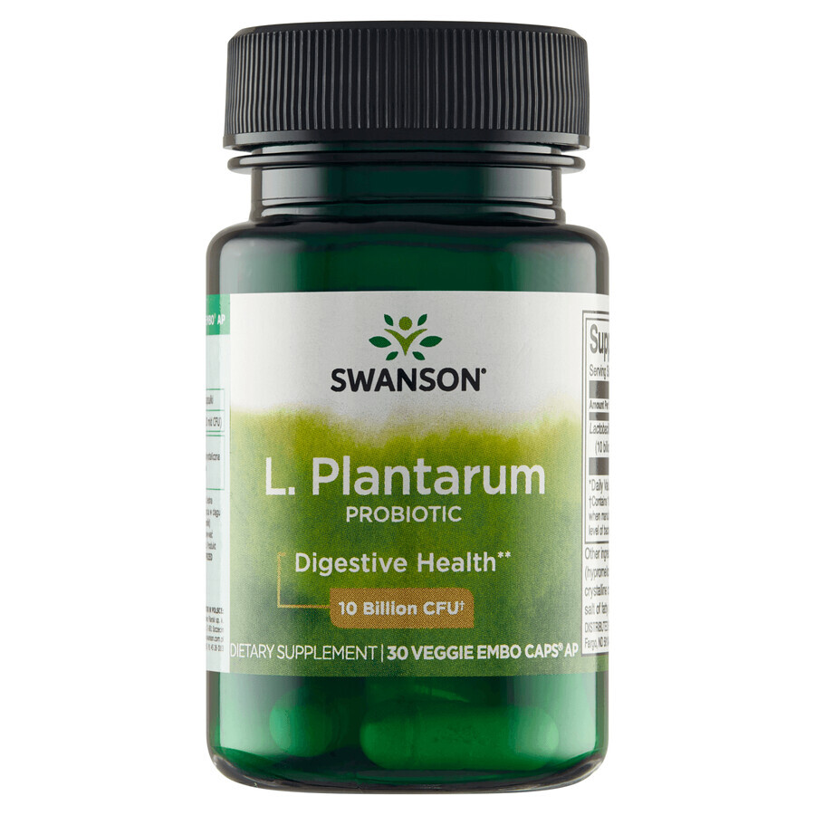 Swanson Probiotici L. Plantarum, 30 capsule