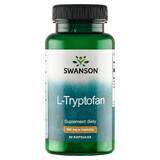 Swanson L-Triptofano, L-Triptofano 500 mg, 60 capsule