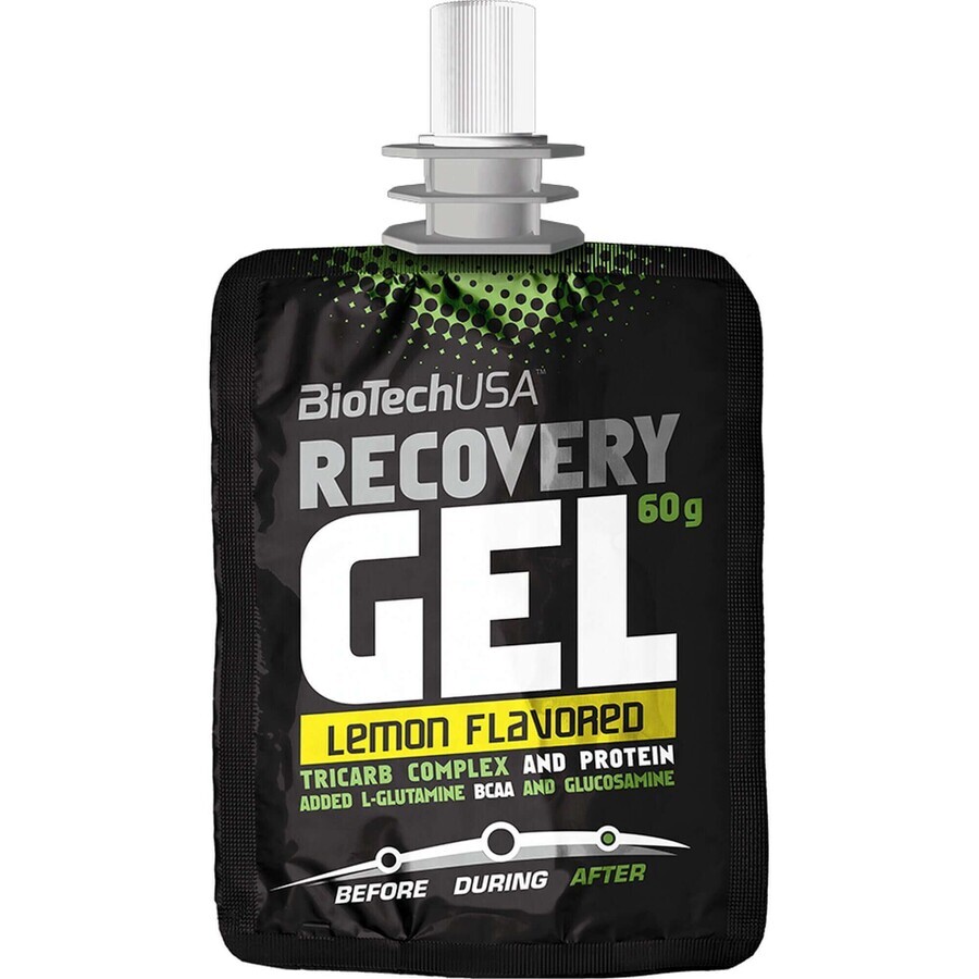 Gel di recupero al gusto di limone, 60 g, Biotech USA