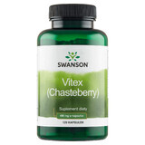 Swanson Vitex Chasteberry, immacolato, 120 capsule