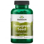 Swanson Fenugreek Seed, Fenugreek Seed, 90 Capsules